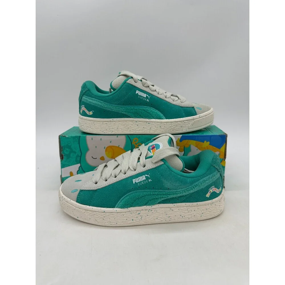 Puma Suede XL Squishmallows Women's Size 6 Blue White Athletic Shoes 399421 01